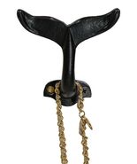 Pack Of 2 Black Cast Iron Nautical Baleen Blue Whale Tail Wall Coat Hook... - €16,30 EUR