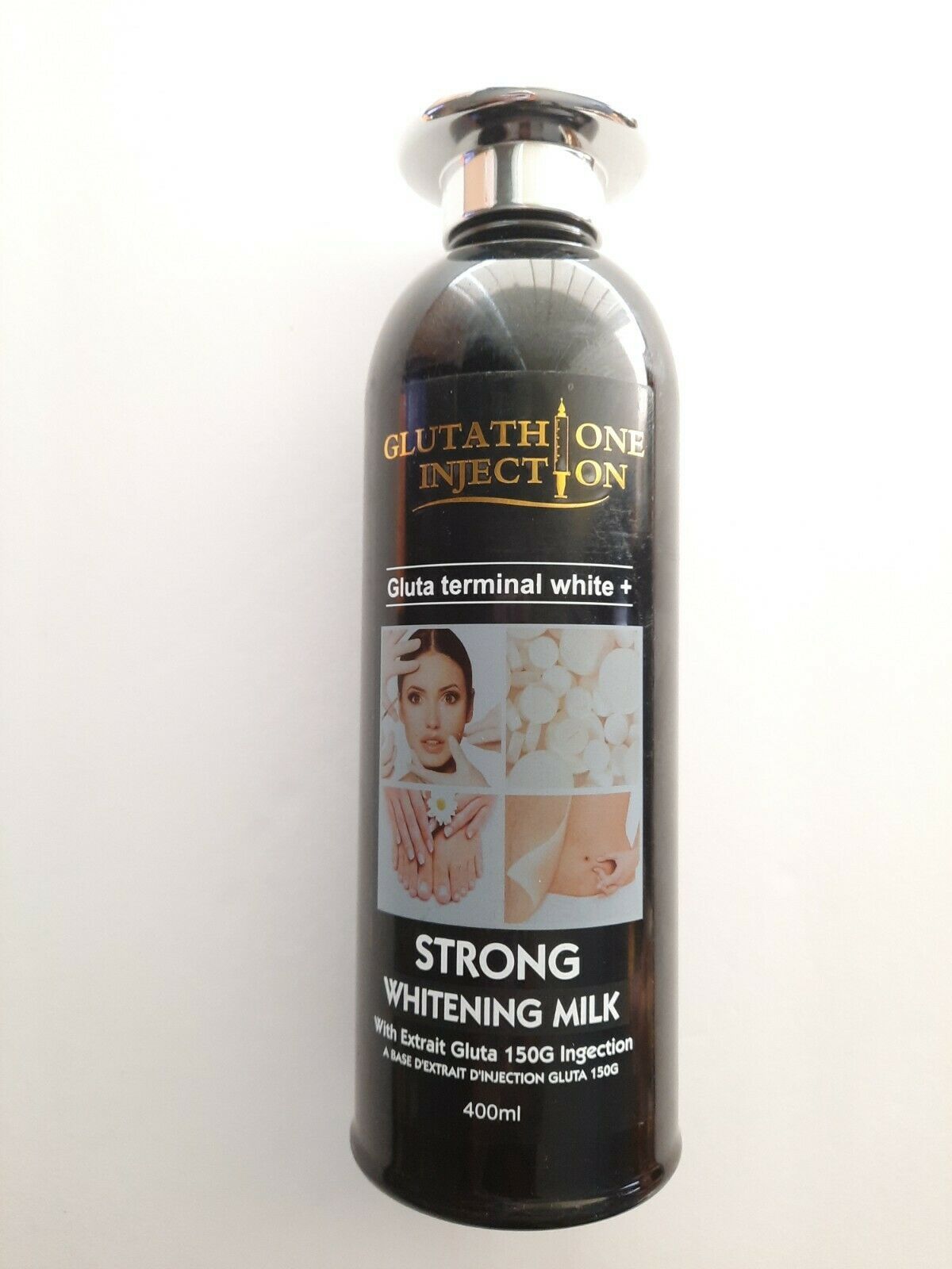 Abebi white Glutathione strong Milk Lotion.400ml