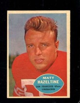 1960 Topps #119 Matt Hazeltine Exmt 49ERS *X98197 - £2.01 GBP