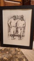 Babe Ruth &amp; Lou Gehrig &quot;LEGENDS of the GAME&quot; Framed Art Collectible  22 x 18 - £62.95 GBP