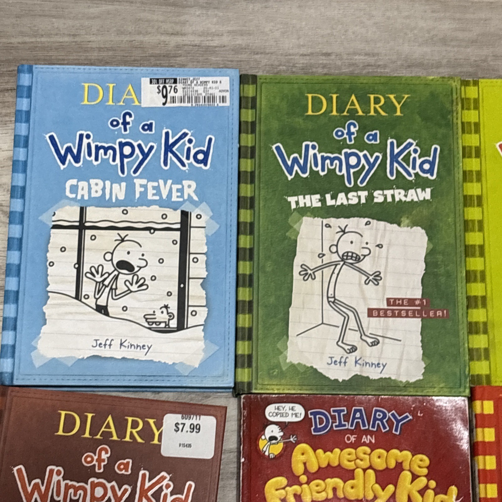 Diary of a Wimpy Kid Books Mixed Lot of 12 Hardcover Paperback Awesome Kid Humor Item image 6