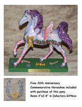 Trail Of Painted Ponies Dance Of Sugar Plum~1E/0276~Christmas 2023~w/ Horseshoe~ - £61.65 GBP
