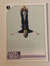 Justin Bieber Panini Trading Card #17 - £1.53 GBP