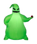 Gemmy 3.5ft Airblown Inflatable Green Oogie Boogie Disney - $62.58