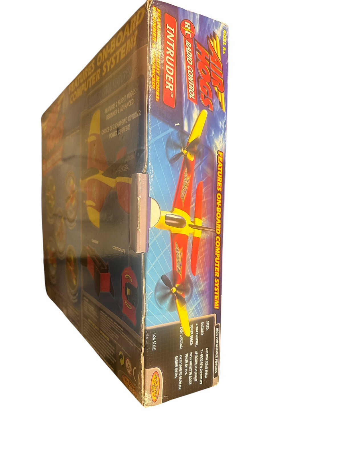 New Air Hogs Intruder RC Plane On Board Computer 2001 See Description Item image 3