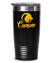 Vintage Capricorn Tumbler Zodiac Tumbler Sign Retro Horoscope Birthday Gift  - $32.99