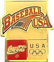 1992 Olympic Pins Barcelona &#39;92 Coca Cola Baseball Team Event - £7.98 GBP