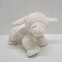 Baby Gund White WINKY the Lamb Sheep 8” Plush Stuffed Toy #5719 - £10.58 GBP
