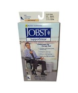 Jobst SupportWear Men's Dress Socks Knee High Closed Toe 8-15mmHg Navy Medium - $13.68