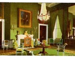 Green Room White House Washington DC Postcard - £7.79 GBP