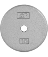 Standard 1-Inch Cast Iron Weight Plates - Singles &amp; Sets 1.25-50 Lbs - $342.19 MXN