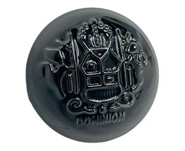 Topshop Black Dome Plastic Main Front Replacement Button 1&quot; - $8.95