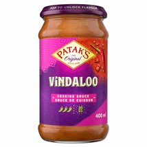 2 Jars of Patak&#39;s Vindaloo Cooking Sauce 400ml Each -From Canada -Free S... - $34.83