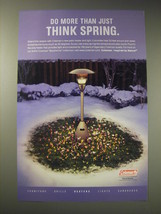 2001 Coleman Patio Heater Ad - Do more than just think spring - $18.49