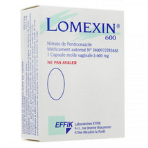 LOMEXIN soft vaginal capsules 600 mg 1 pc effective against yeast microo... - $22.90
