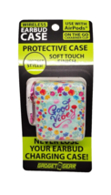 Gadget Gear Good Vibes Soft Touch Airpods Protective Case W/ Carabiner Clip - $8.90
