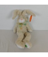 Bunny Rabbit Bean Plush 2006 Animal Adventure Target 16&quot; Carrot Paw Flop... - £9.30 GBP