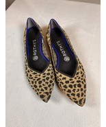 Rothys Leopard The Point Brown Tan Flats Sz 8 - $70.13