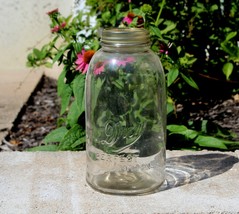 Vintage Drey Perfect Mason Half Gallon Jar Air Bubbles - $34.99