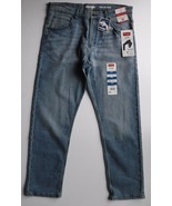 Wrangler Boys Size 16 Husky Taper Fit Free To Stretch Medium Wash Jeans New - $22.96 CAD
