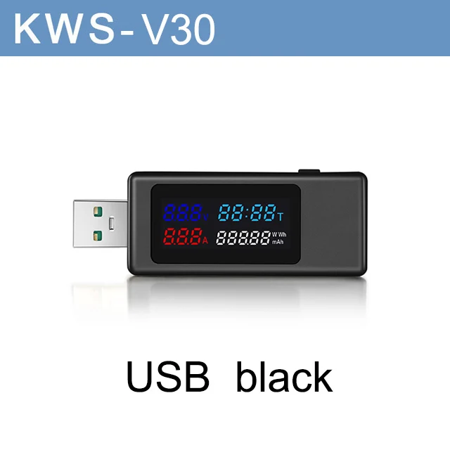 10 in 1 DC Type-C USB Tester Current 4-30V Voltage Meter Timing Ammeter Digital  - £170.98 GBP