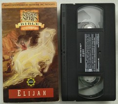 VHS Animated Stories From The Bible - Elijah (VHS, 1993, Family Entertainment) - £8.78 GBP