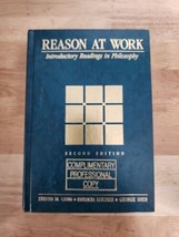 Reason at Work. Introductory Readings in Philosophy 1990 -2nd Edition-Pr... - £14.50 GBP