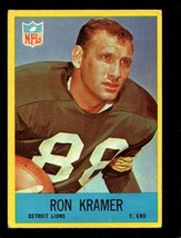 1967 Philadelphia #65 Ron Kramer Good+ Lions *XB37757 - £1.28 GBP