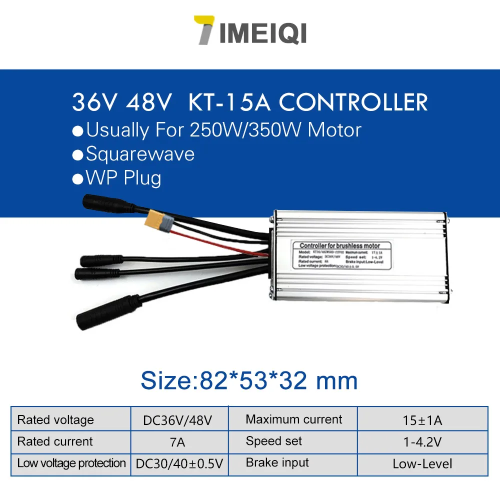 Electric Bike Controller 36V 48V 250W 350W 500W 750W 1000W Waterproof Brushless  - $115.51