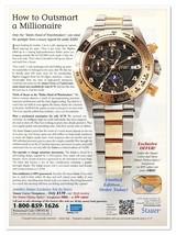 Stauer Corso Automatic Wristwatch 2013 Full-Page Print Magazine Jewelry Ad - $184.66 MXN