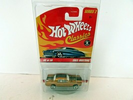 Mattel Hot Wheels 2762 1965 Mustang Gold W/BLACK Striping Classics New Lot D - £18.29 GBP