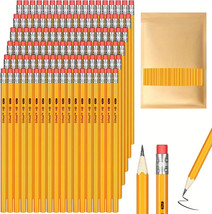 100pk #2 Yellow Wood-Cased Pencils with Eraser For Office, School Supplies - $25.00