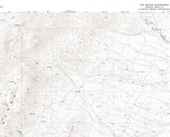 The Buttes, Nevada 1971 Vintage USGS Topo Map 7.5 Quadrangle Topographic - £19.23 GBP