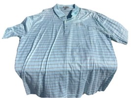 Floridian National Golf Club Peter Millar Summer Comfort Men&#39;s Xl Blue Brown - $22.76