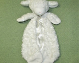 BABY GUND LAMB HUGGYBUDDY SECURITY BLANKET WINKY STUFFED ANIMAL PLUSH WH... - £12.81 GBP