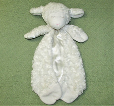 Baby Gund Lamb Huggybuddy Security Blanket Winky Stuffed Animal Plush White 11&quot; - £12.94 GBP