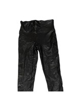 Spanx Slimming Women’s Faux Leather Leggings Size Small Figure Flattering  - $25.05 CAD