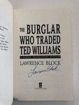 The Burglar Who Traded Ted Williams Lawrence Block signed book - £39.41 GBP
