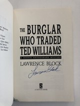 The Burglar Who Traded Ted Williams Lawrence Block signed book - £37.34 GBP