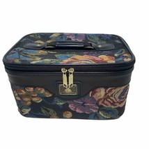 Pioneer Express Makeup Floral Tapestry Travel Bag Zips Closed No Strap - £19.15 GBP