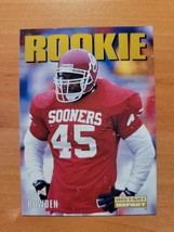 1992 Skybox Impact #349 Joe Bowden - Rookie - Oilers - NFL - Freshly Opened - £1.58 GBP