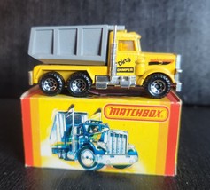 MATCHBOX MB30 PETERBILT DIRTY DUMPER TRUCK 1981 LESNEY SUPERFAST ENGLAND... - $17.82