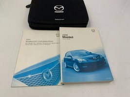 2008 Mazda 3 Owners Manual Handbook With Case OEM F02B38056 - £11.65 GBP
