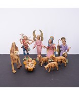 Vintage Lot Christmas Nativity Figures Depose Italy Some Spider Mark 9 p... - £68.01 GBP