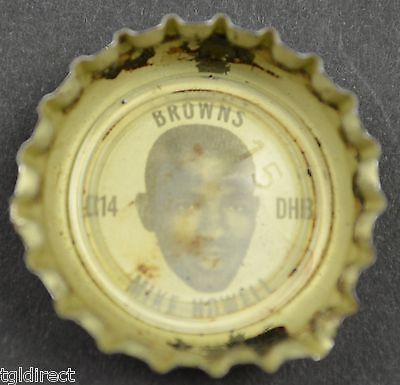 Primary image for Vintage Coca Cola NFL Bottle Cap Cleveland Browns Mike Howell Coke King Size