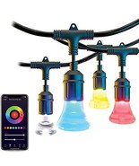 atomi Smart Color String Lights  36 Feet, Waterproof Outdoor WiFi White... - $1,850.07 MXN