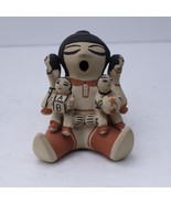 Native American San Felipe Pueblo &quot;The Storyteller&quot; Pottery by Cecilia V... - $69.59