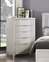 Antique White 5-Drawer Chest | Modern Bedroom Furniture - $836.99