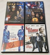 Iron Man 1 &amp; 2, Kiss Kiss Bang Bang &amp; Kill The Irishman DVD Lot - £8.43 GBP