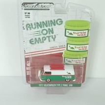 Greenlight Running on Empty 9 - 1972 Volkswagen Type 2 Panel Van TURTLE WAX NEW - £13.23 GBP